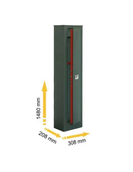 coffre-fort-armes_Armoire À Fusils Serrure À Clef Série S5000 Stark S5001t_thumbnail_5