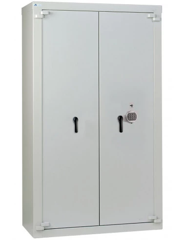 armoire-coffre-fort-Armoire Forte Acial Serenity® 2 Portes Serrure À Clé Et Électronique C19gse-1