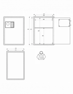 coffre-fort-maison-Coffret De Sécurité Thirard... 2