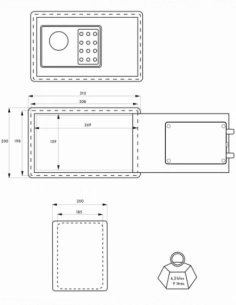 petit-coffre-fort-Coffret De Sécurité Thirard... 2