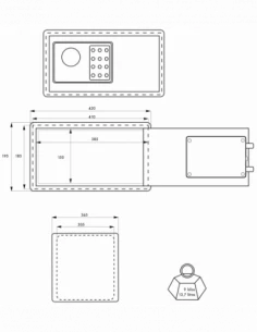 petit-coffre-fort-Coffret De Sécurité Thirard... 2