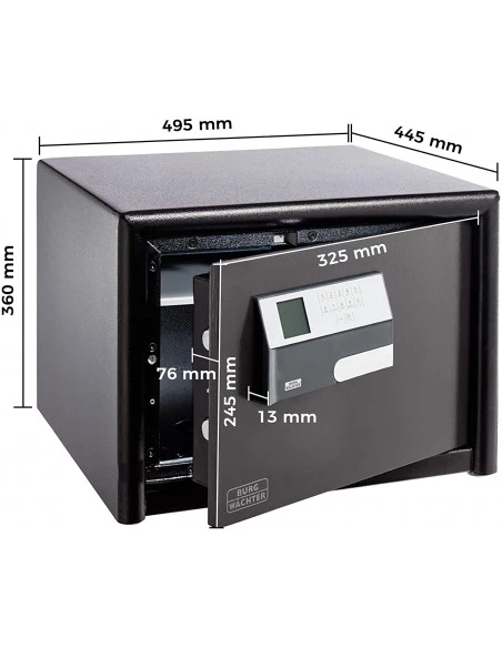 coffre-fort-anti-feu_Coffre Fort Ignifuge Burg Wachter CL 420 E Combi-Line Serrure Electronique_thumbnail_3